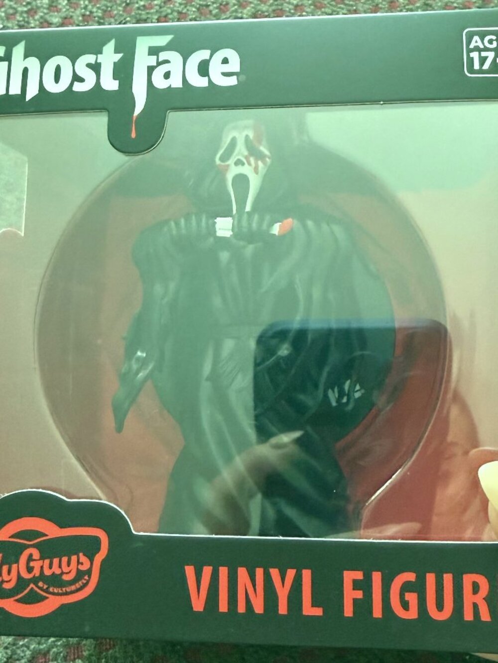 Ghost Face Scream 4.5" Vinyl Figure FlyGuys CultureFly Horror Collectible NIB